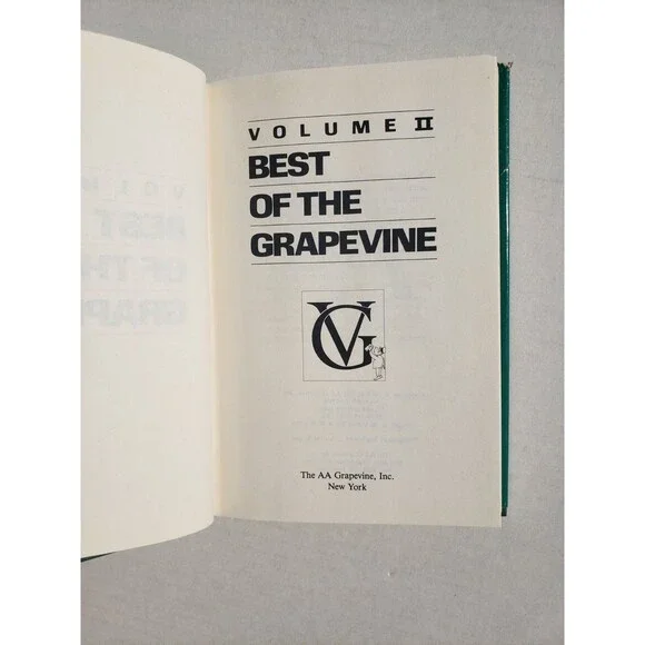 Best of the Grapevine  Vols 1, 2, & 3 Alcoholics Anonymous HCDJ 1985-1998 - Picture 16 of 16